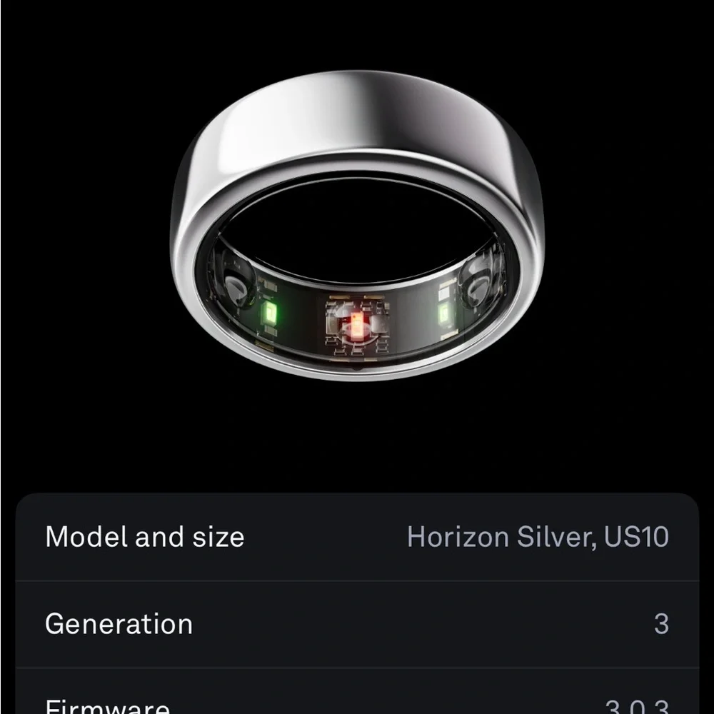 Oura ring size 10 3rd generation